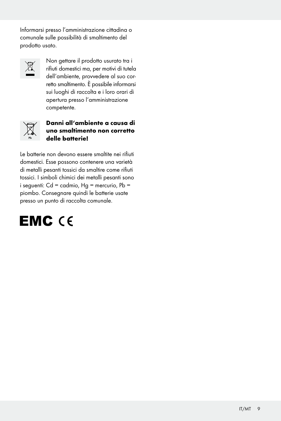 Melinera Z30923A/Z30923B/Z30923C User Manual | Page 9 / 19