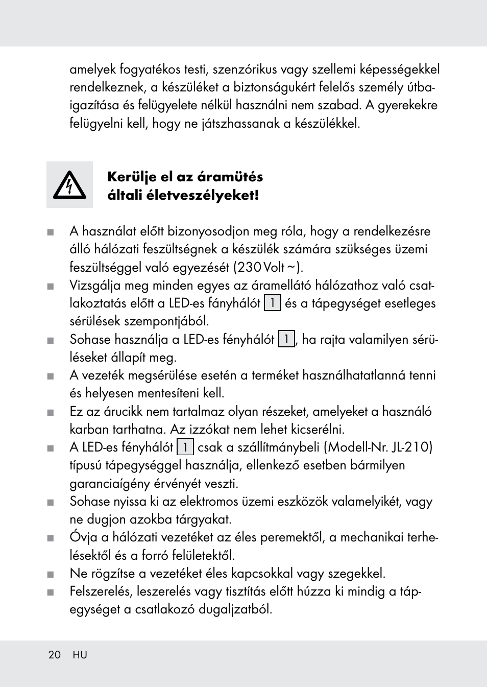 Melinera Z31518-BS User Manual | Page 20 / 51