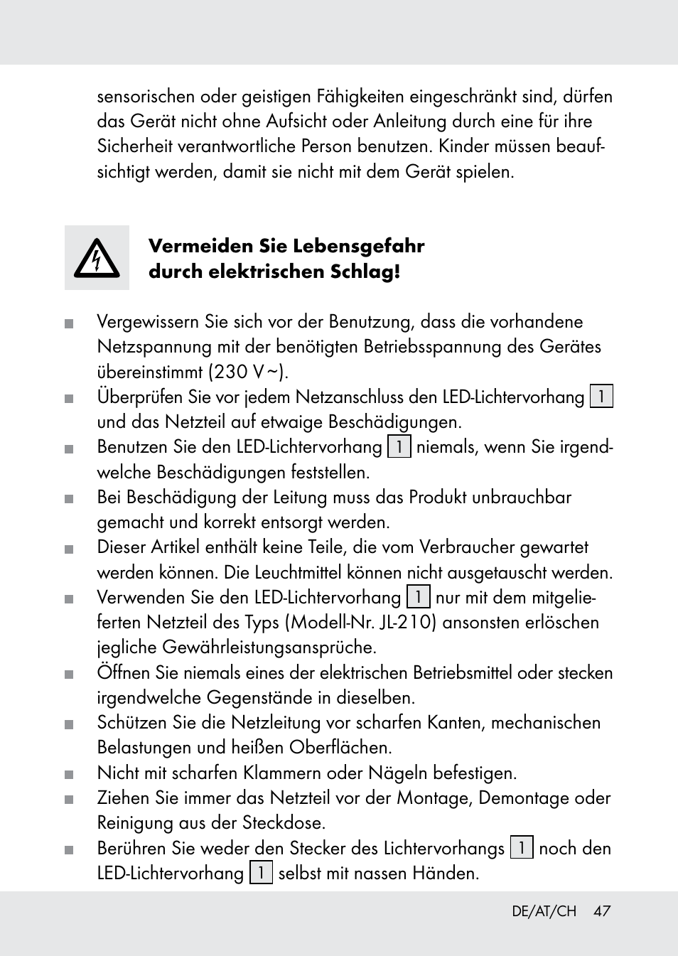 Melinera Z31518-BS User Manual | Page 47 / 51