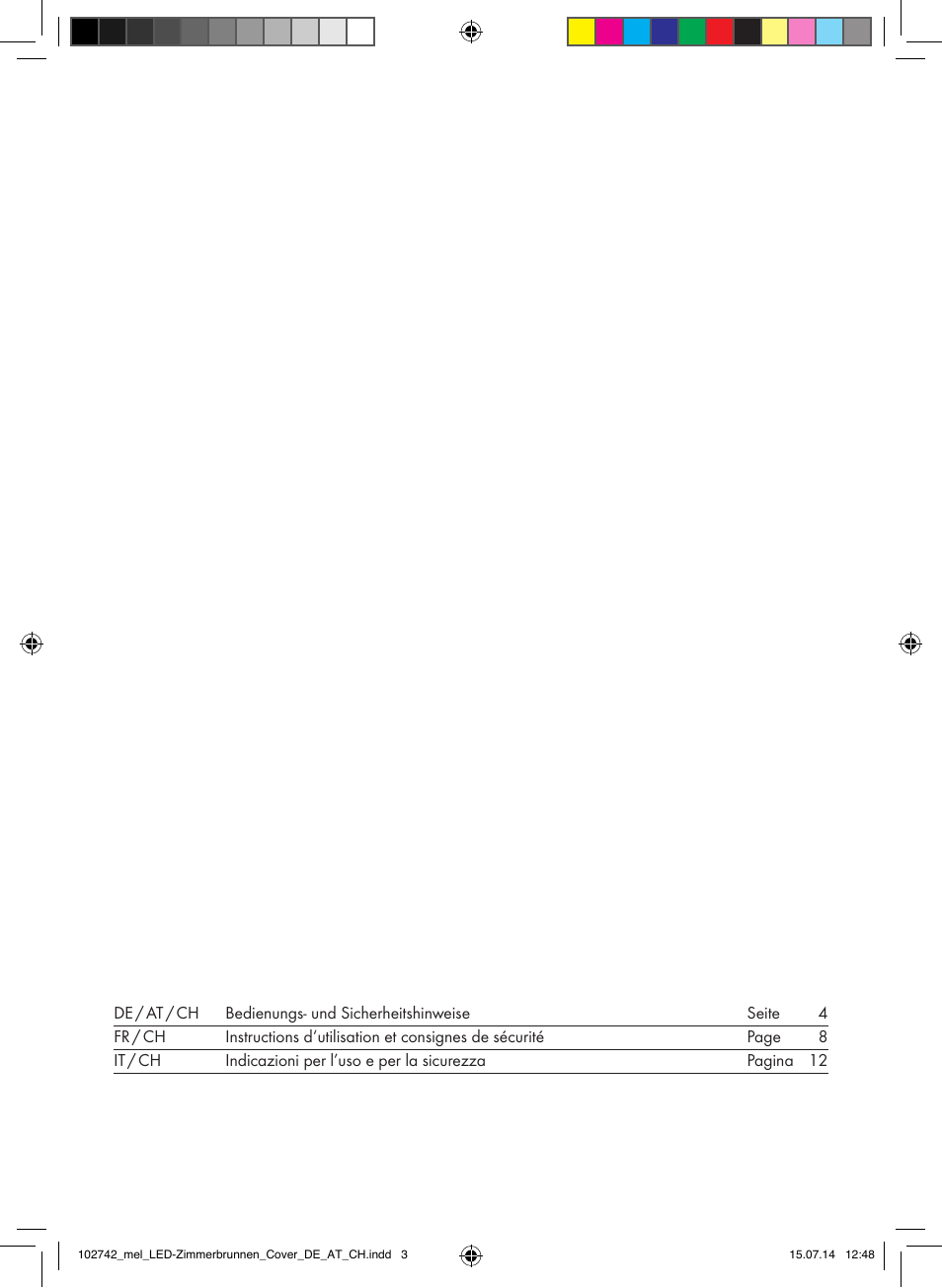 Melinera Z31805A-BS/Z31805B-BS/Z31805D-BS User Manual | Page 2 / 16