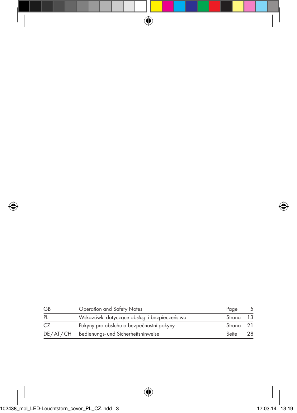 Melinera Z31617A-BS/Z31617B-BS/ Z31617C-BS User Manual | Page 2 / 36