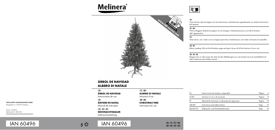 Melinera WB-1660 User Manual | 14 pages