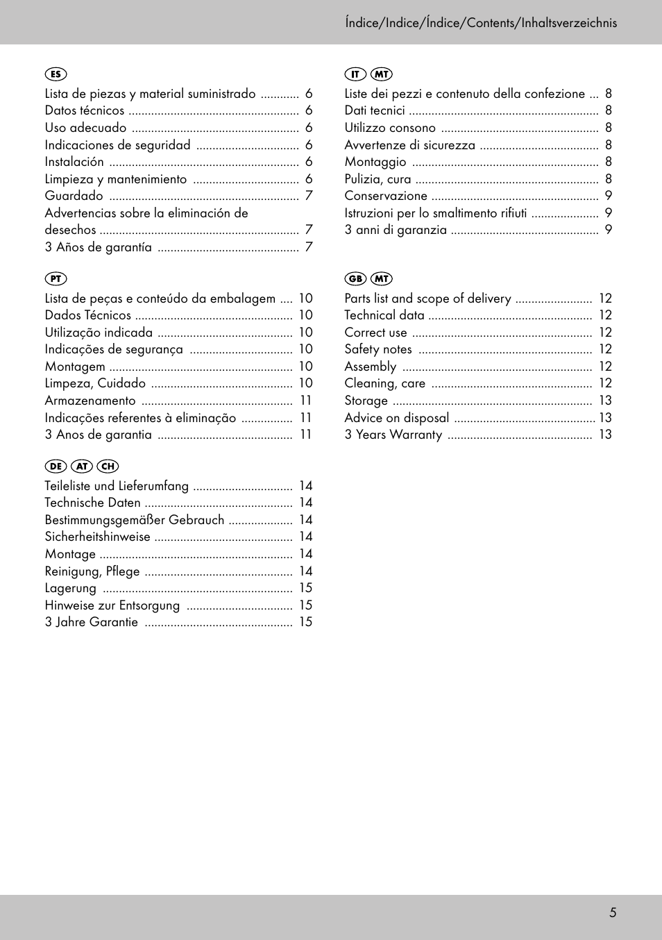 Melinera WB-1660 User Manual | Page 3 / 14