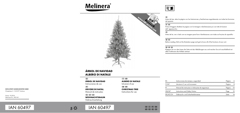 Melinera WB-1661 User Manual | 14 pages