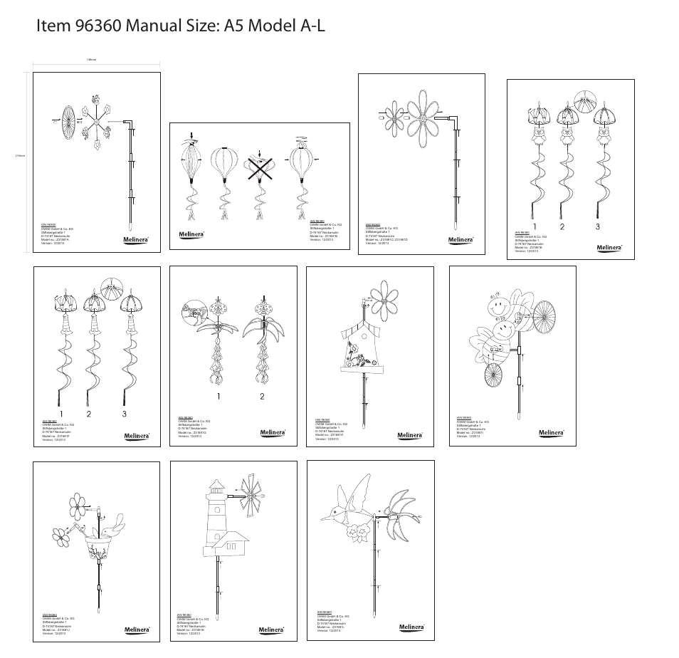 Melinera Z31881 User Manual | 1 page