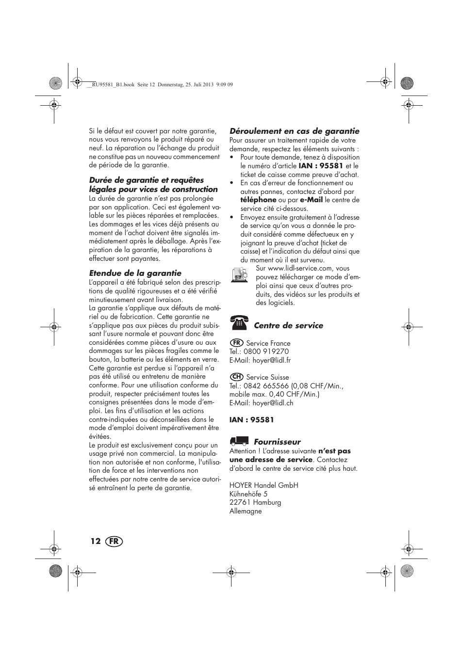 Melinera MWB 5 A1 User Manual | Page 14 / 34