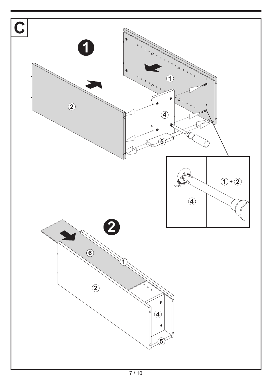 Miomare Shelf Unit User Manual | Page 7 / 10