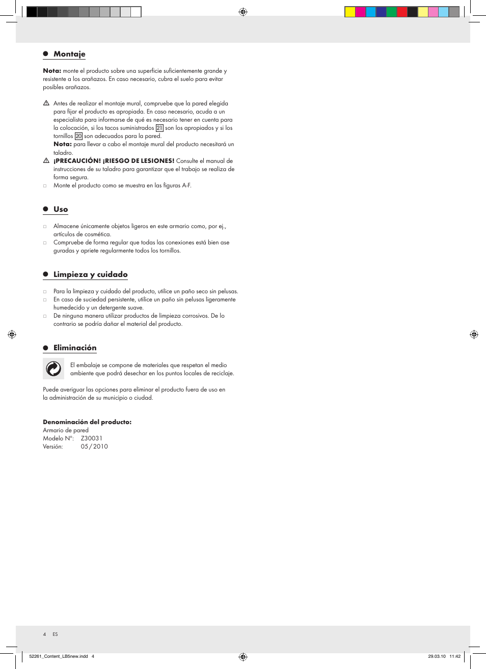 Miomare Z30031 User Manual | Page 2 / 14