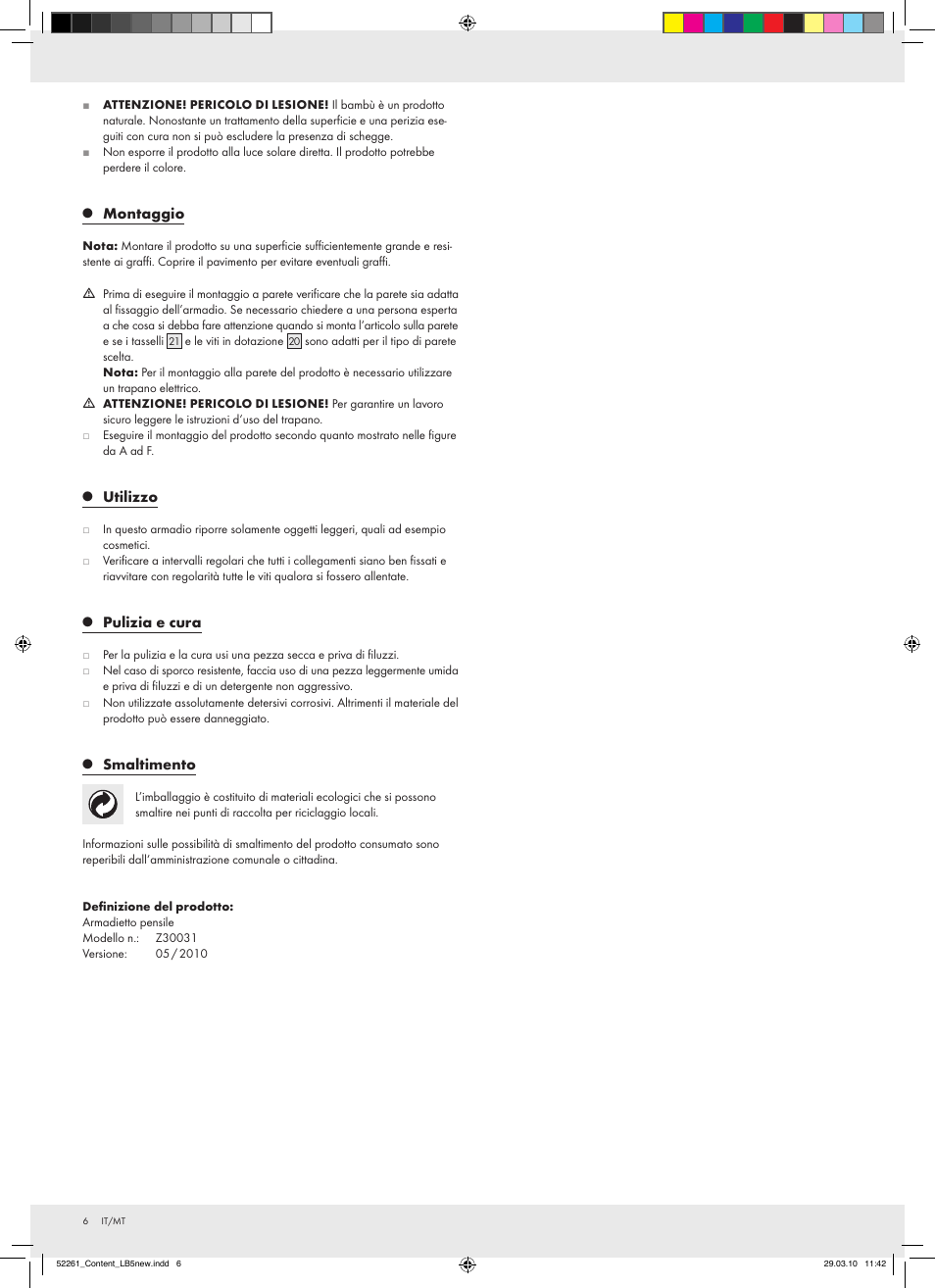 Miomare Z30031 User Manual | Page 4 / 14