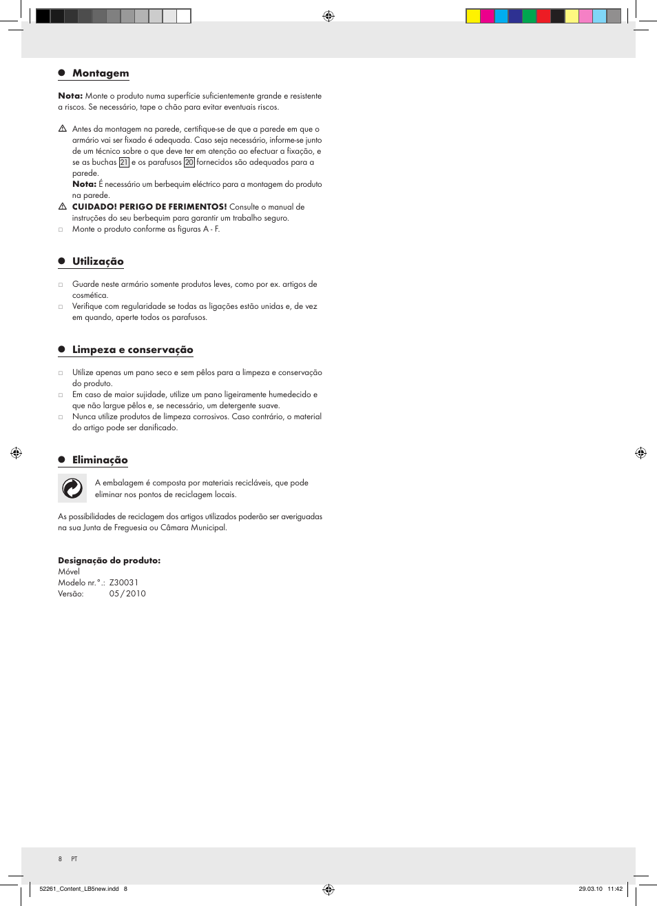 Miomare Z30031 User Manual | Page 6 / 14
