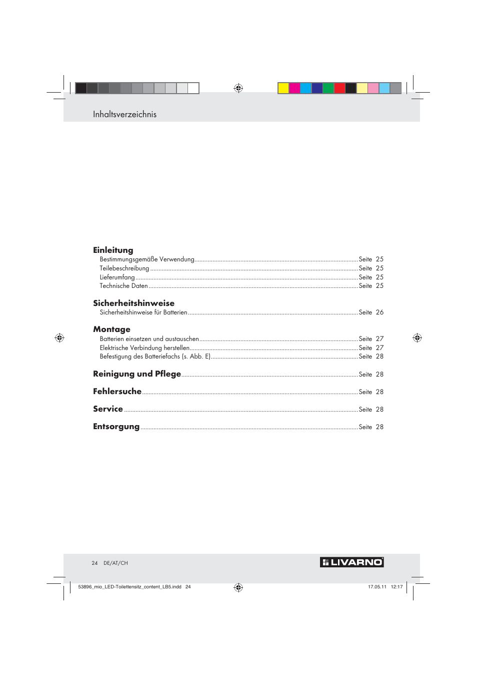 Miomare Z30397 User Manual | Page 22 / 31