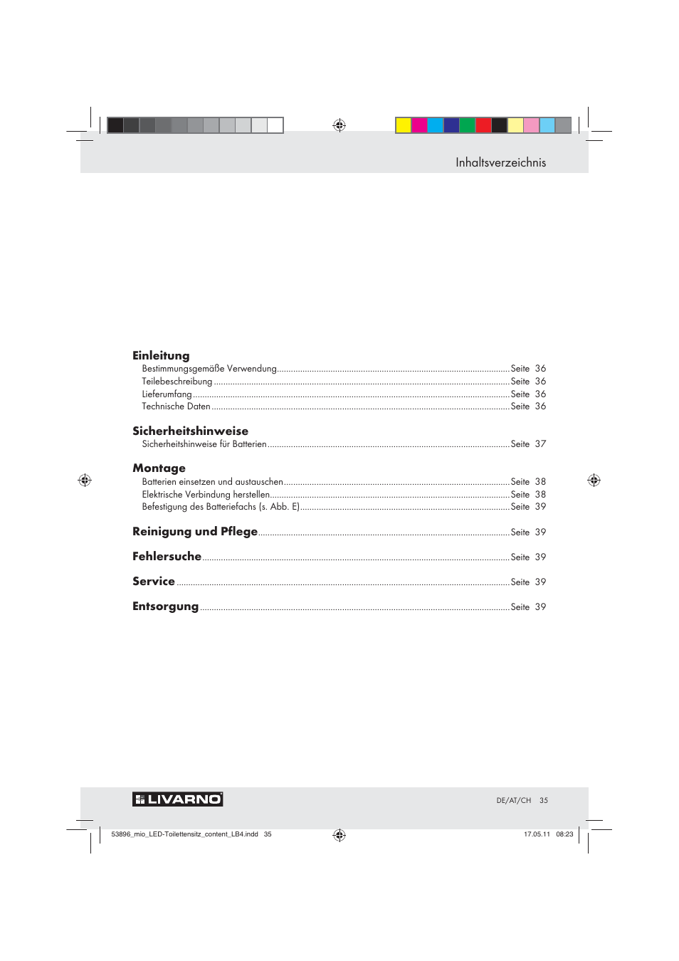 Miomare Z30397 User Manual | Page 33 / 42