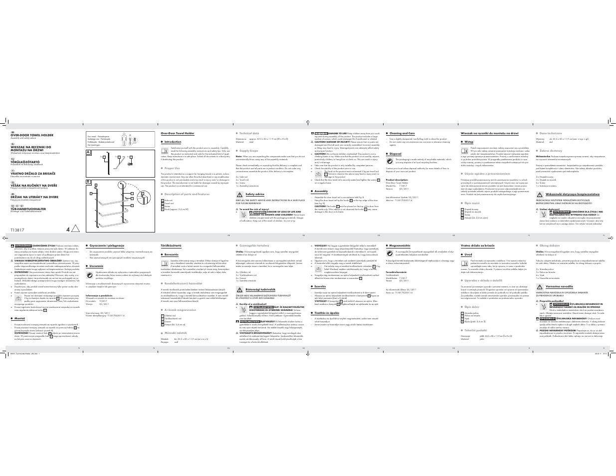 Miomare T13817 User Manual | 2 pages