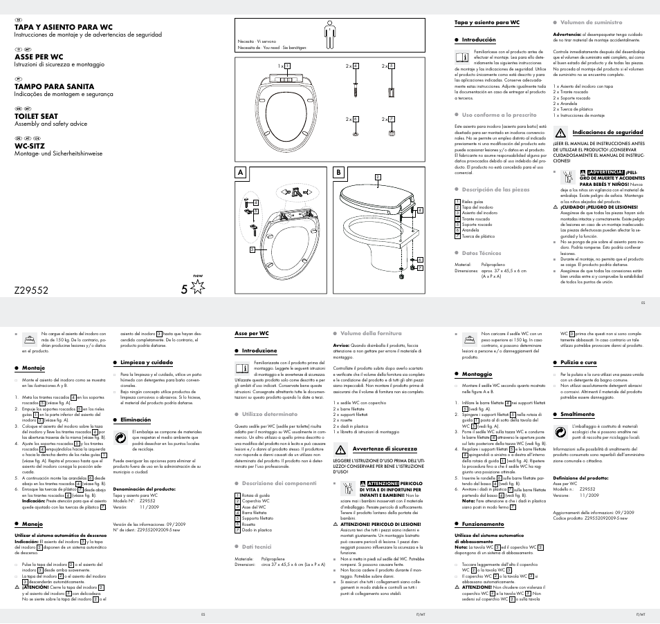 Miomare Z29552 User Manual | 2 pages