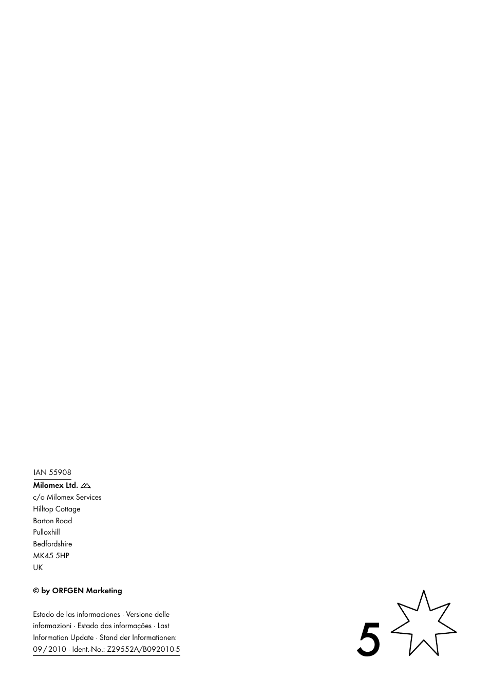 Miomare Z29552A Z29552B User Manual | Page 14 / 14