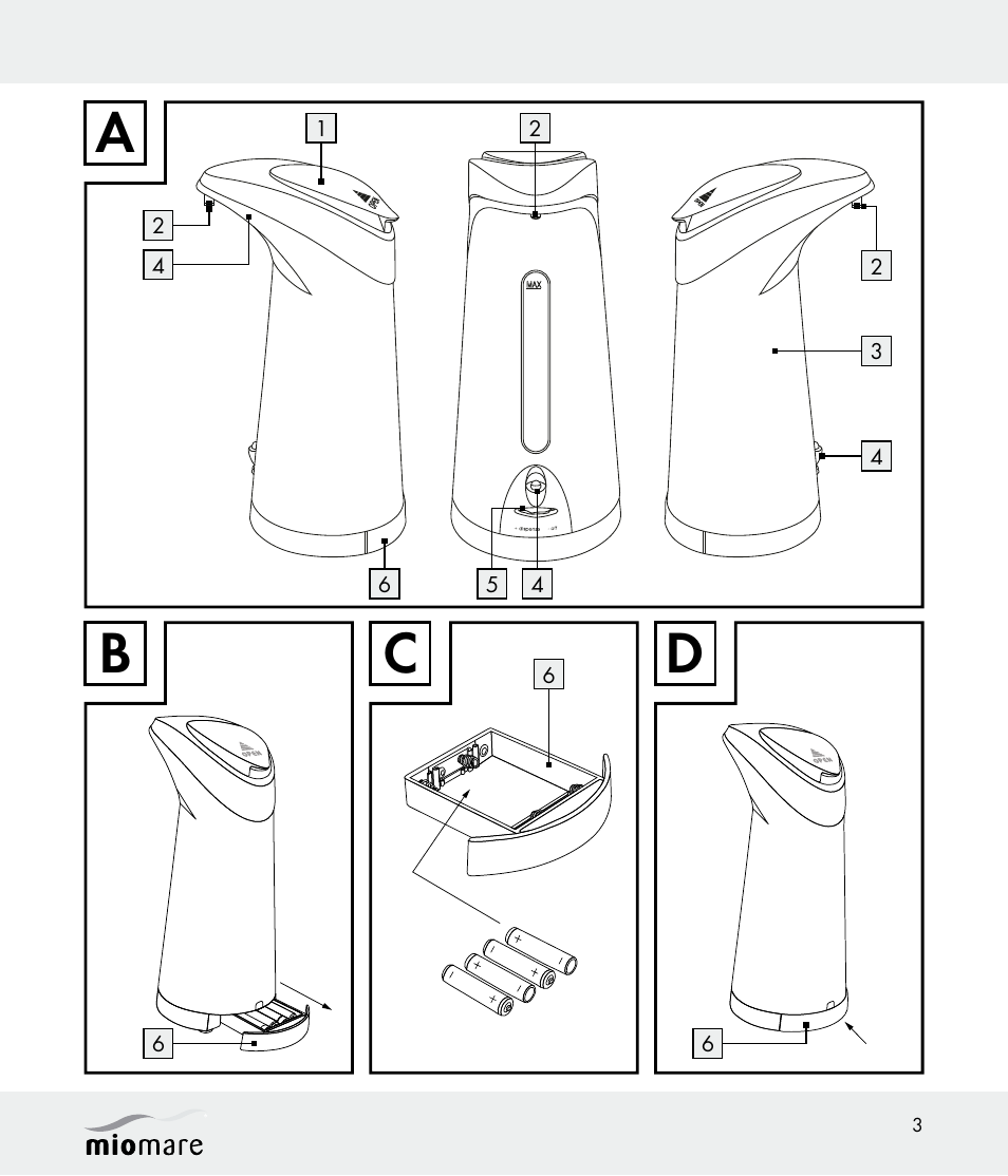 Bc d | Miomare Z30562 User Manual | Page 3 / 39