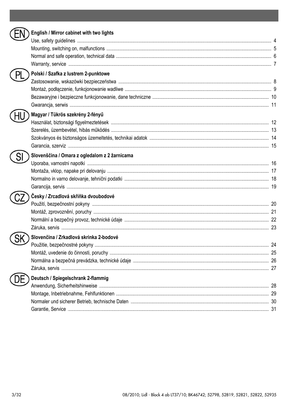 Miomare 52798 User Manual | Page 4 / 34