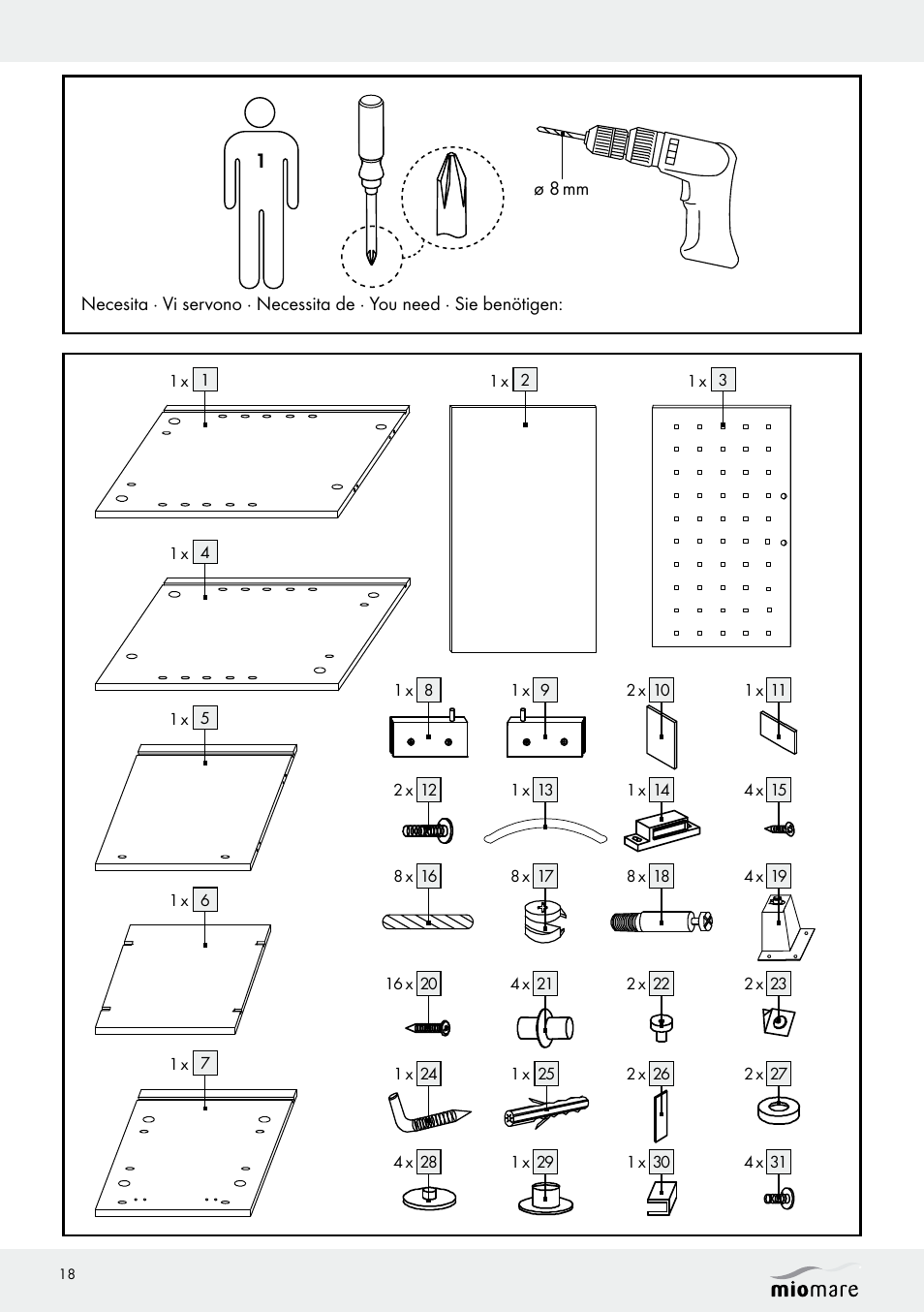 Miomare Z30376 User Manual | Page 18 / 24