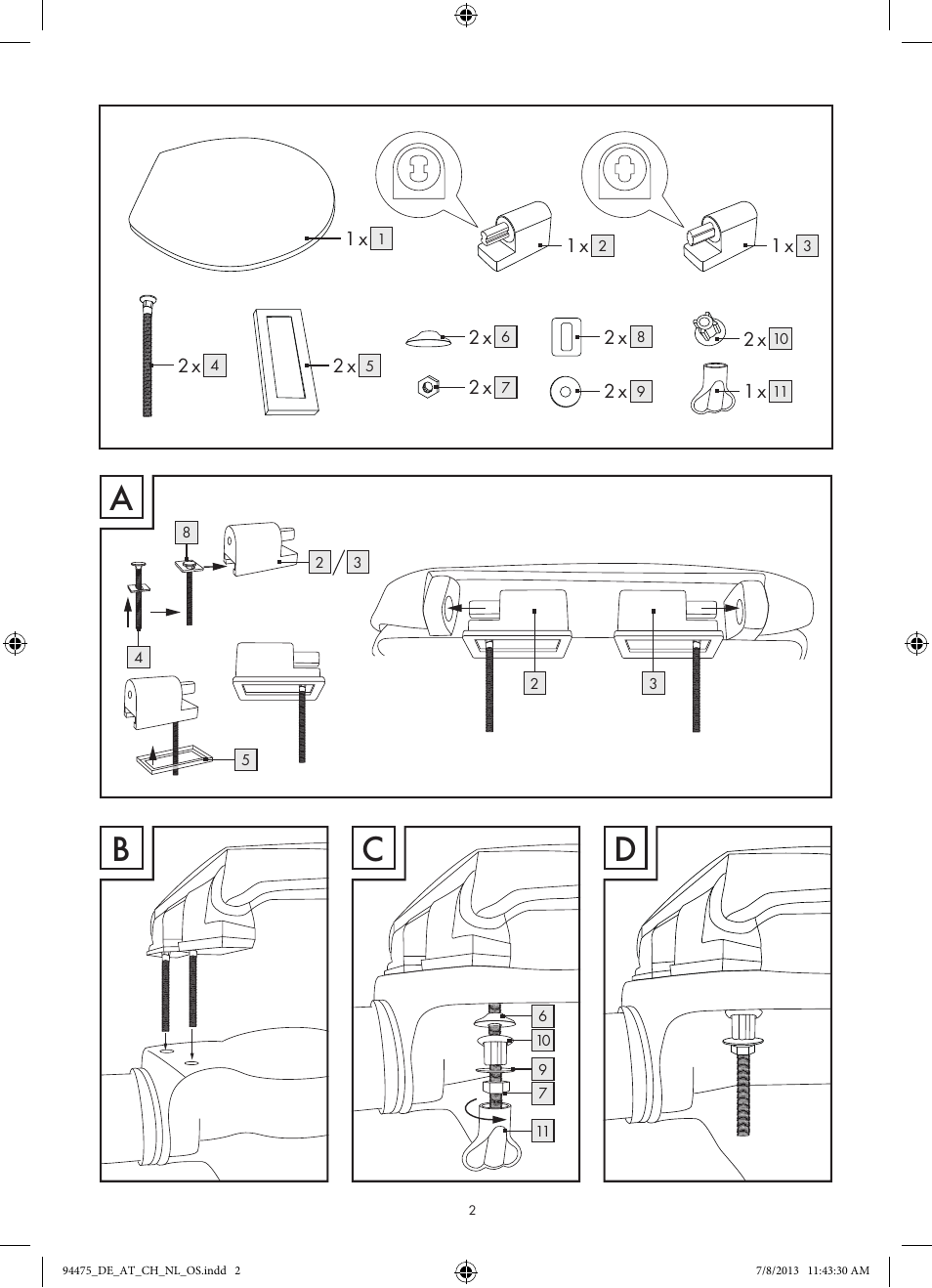 Ab c d | Miomare Z31737A/Z31737B User Manual | Page 2 / 5