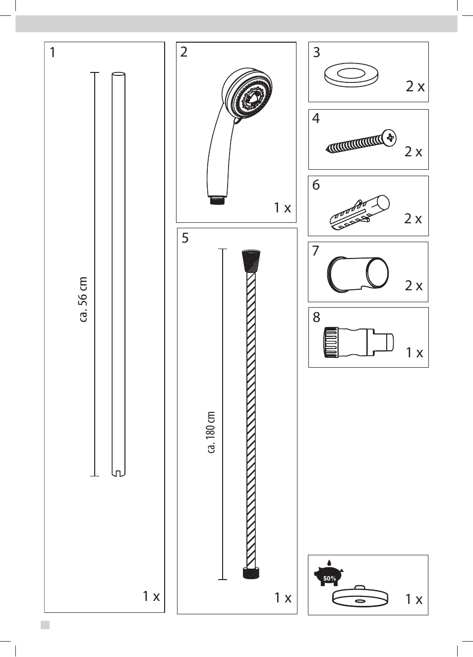 Miomare Shower Set User Manual | Page 14 / 19