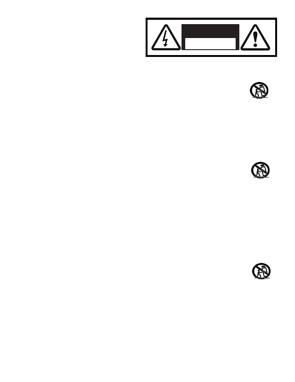 English español français, Caution | Definitive Technology SUPERCUBE 4000 User Manual | Page 4 / 20