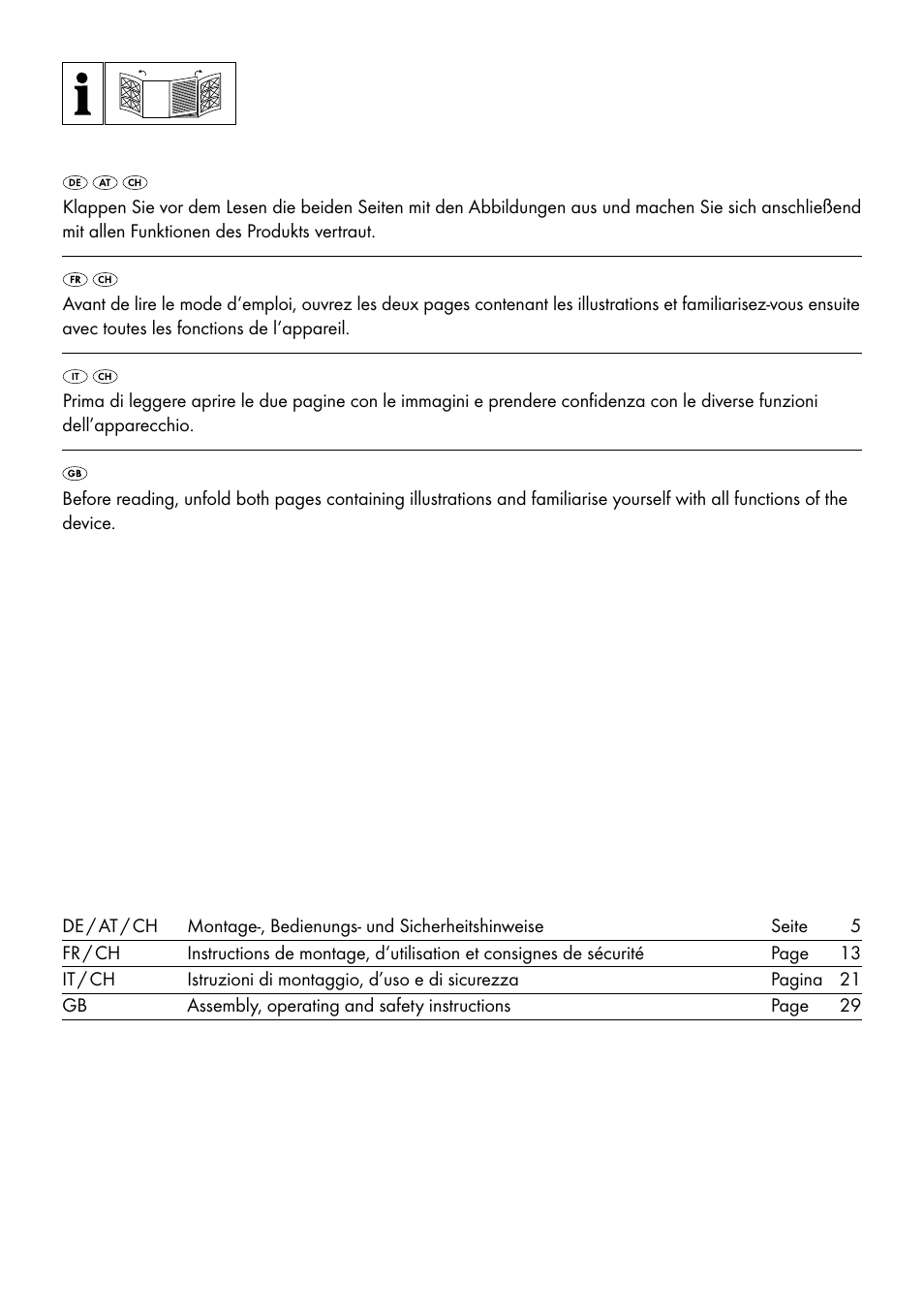 Miomare LED Washbasin Fitting / LED Bath/Shower Fitting User Manual | Page 2 / 37