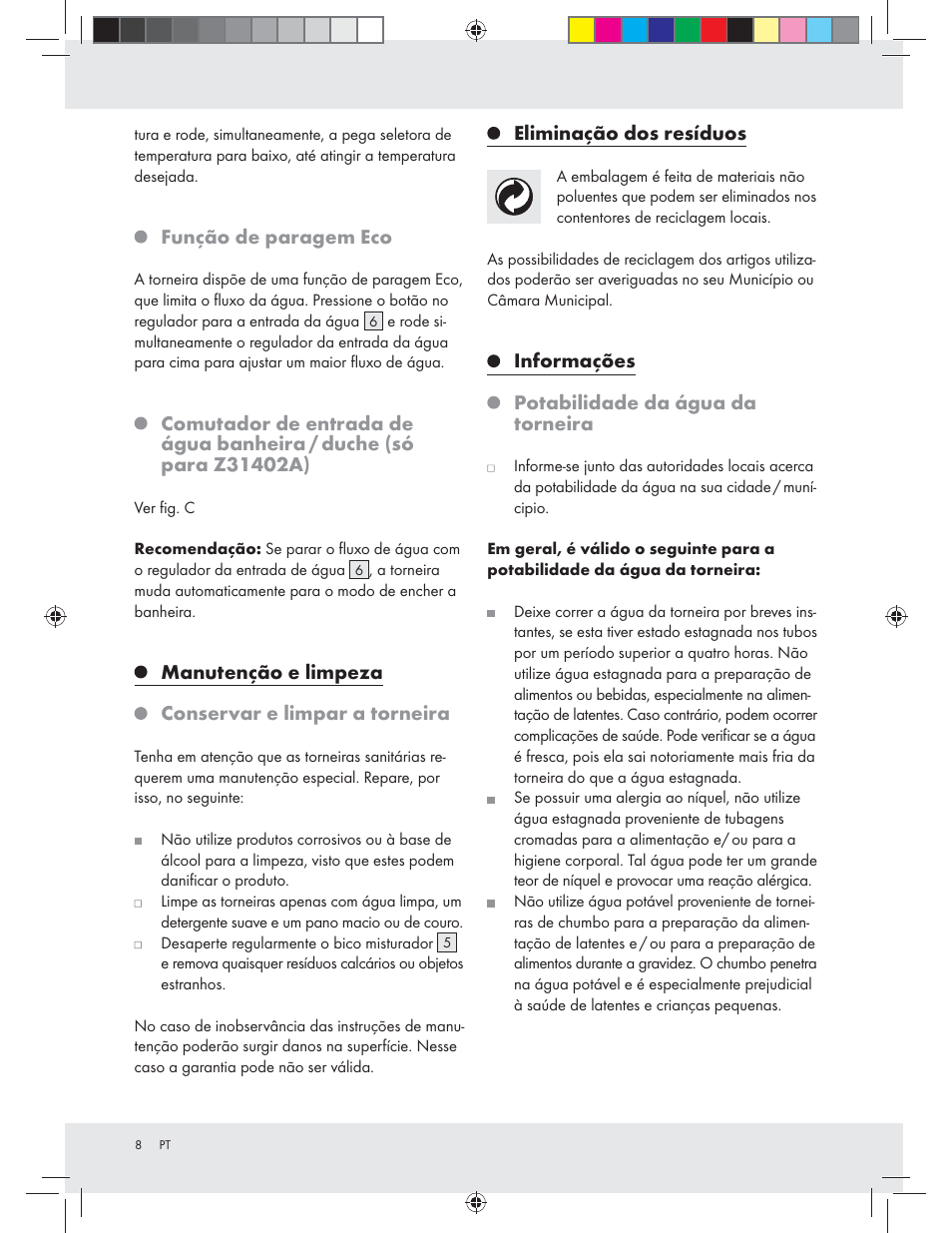 Miomare Z31402A / Z31402B User Manual | Page 8 / 16