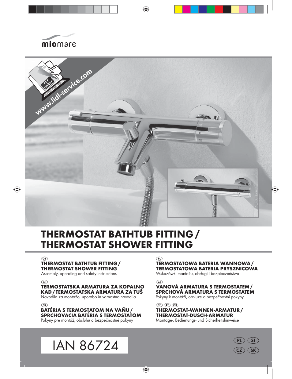 Miomare Z31402A / Z31402B User Manual | 24 pages