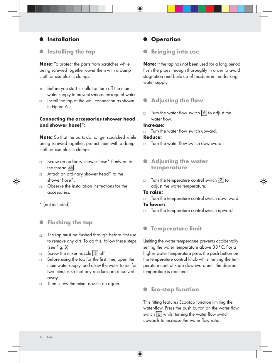 Miomare Z31402A / Z31402B User Manual | Page 4 / 24