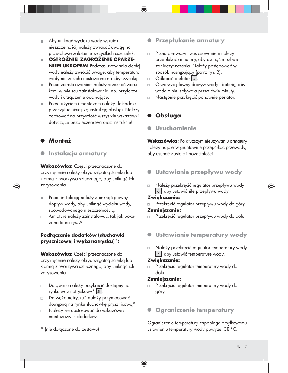 Miomare Z31402A / Z31402B User Manual | Page 7 / 24