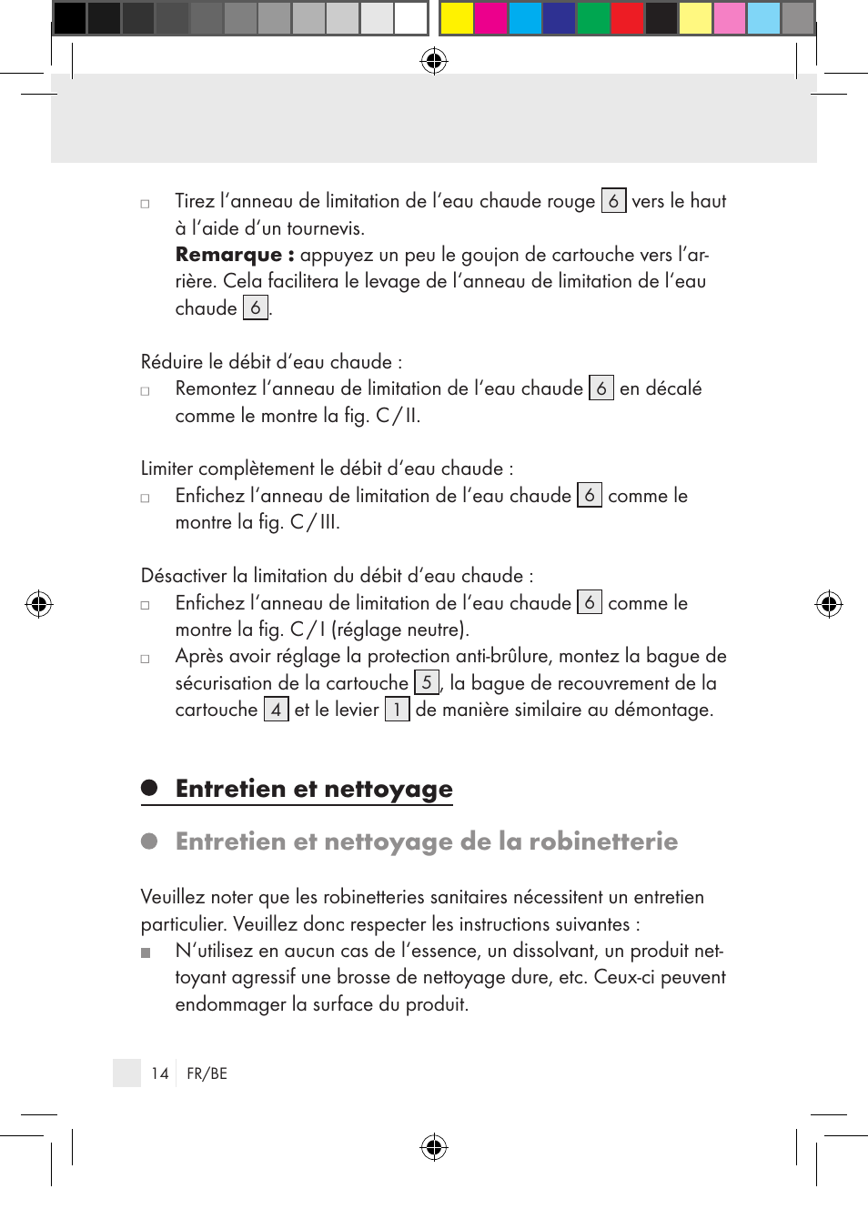 Miomare Single-lever mixer User Manual | Page 14 / 69