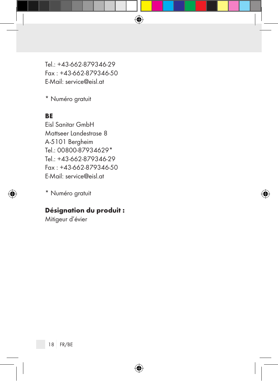 Miomare Single-lever mixer User Manual | Page 18 / 65