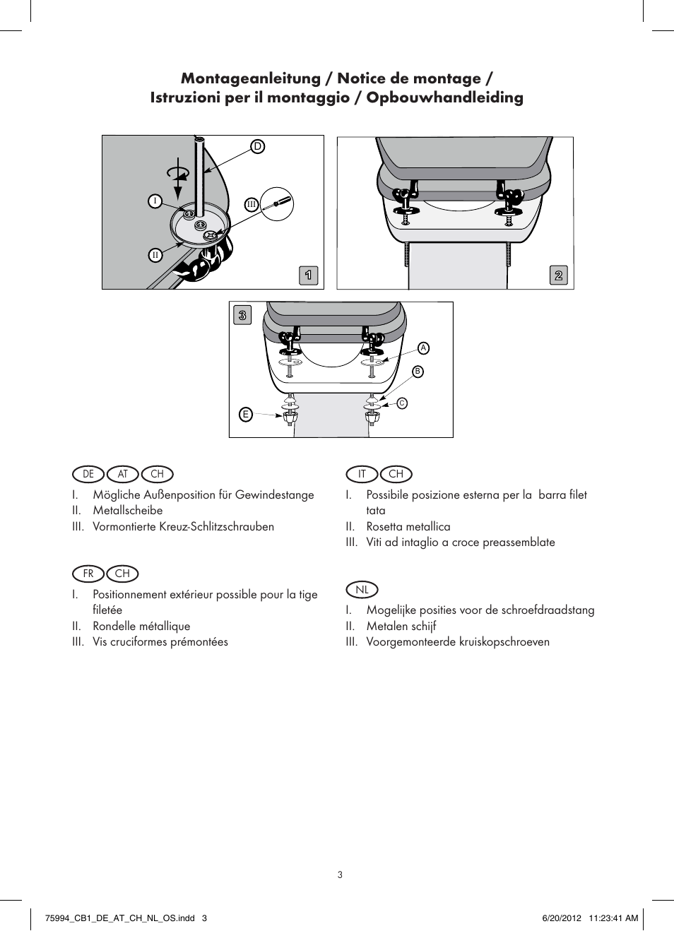 Miomare Z27115A / Z27115B / 3 Z27115C / Z27115D User Manual | Page 3 / 6