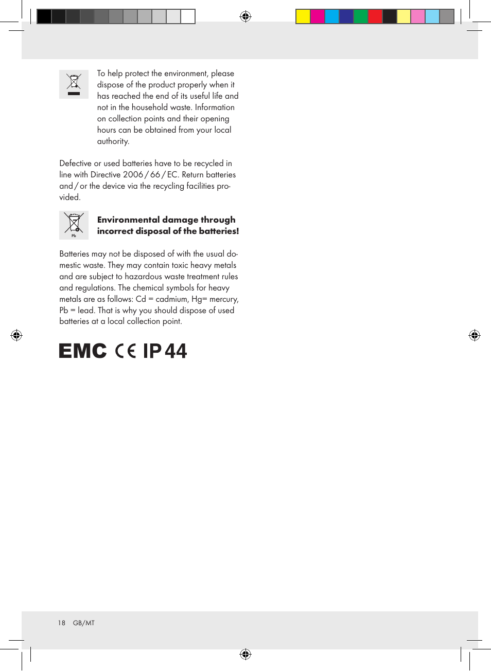 Miomare Z30397A Z30397B User Manual | Page 18 / 27