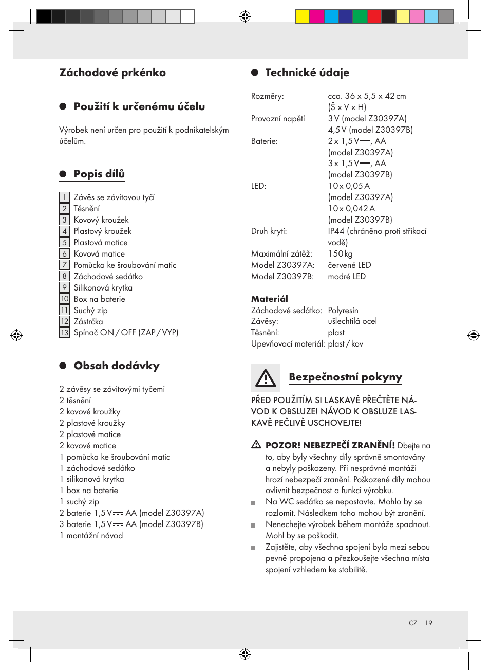 Miomare Z30397A Z30397B User Manual | Page 19 / 35