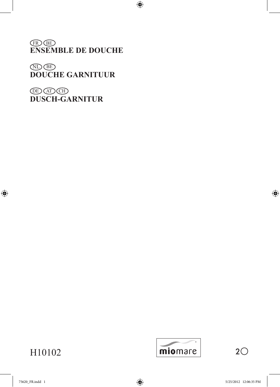Miomare H10102GB User Manual | 6 pages
