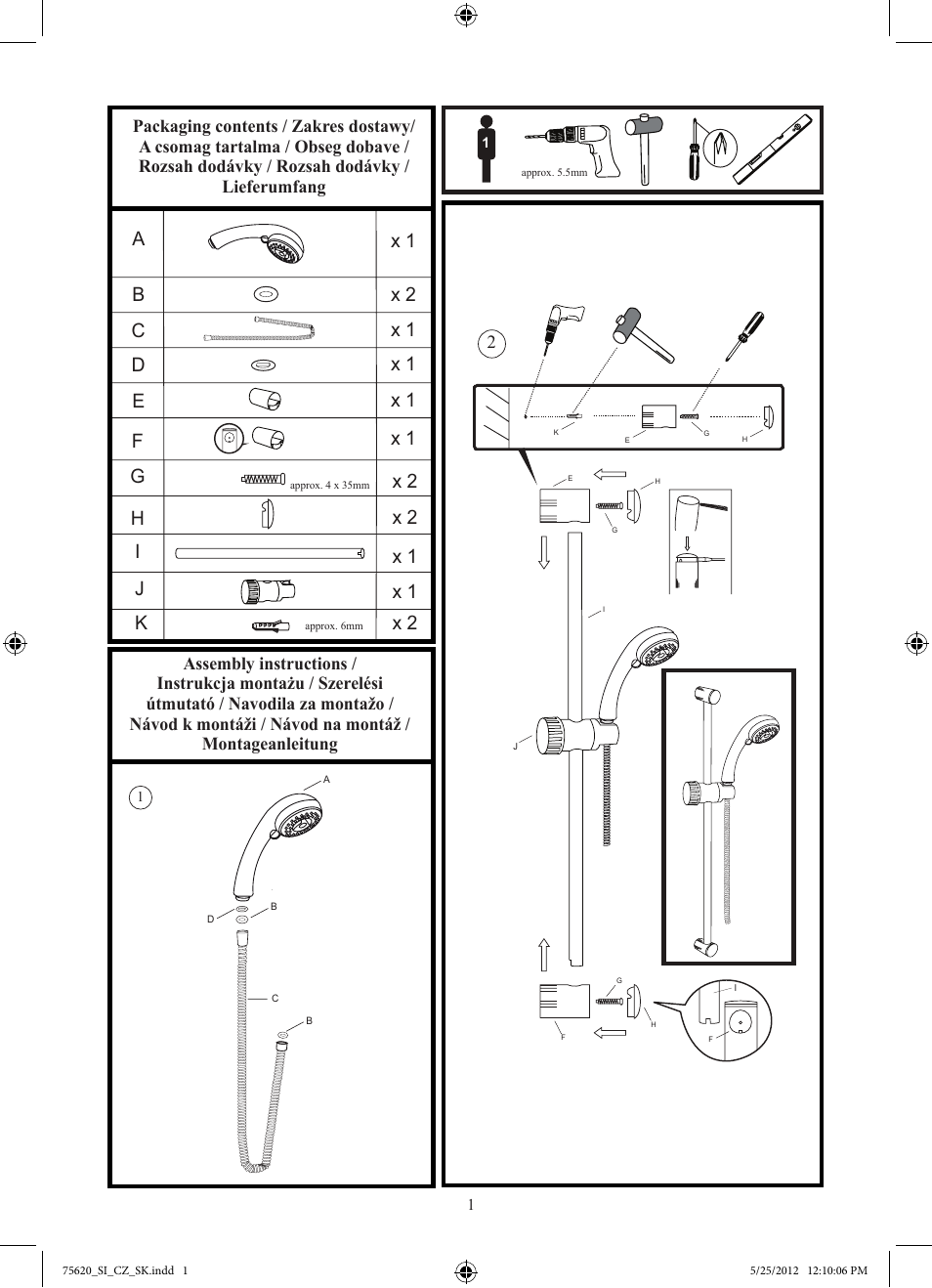 Miomare H10102GB User Manual | Page 2 / 11