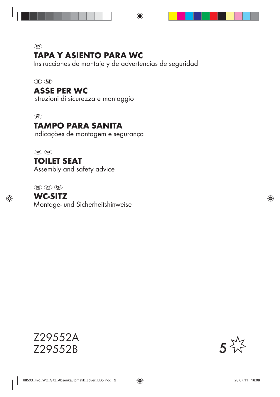 Miomare Z29552A Z29552B User Manual | 10 pages