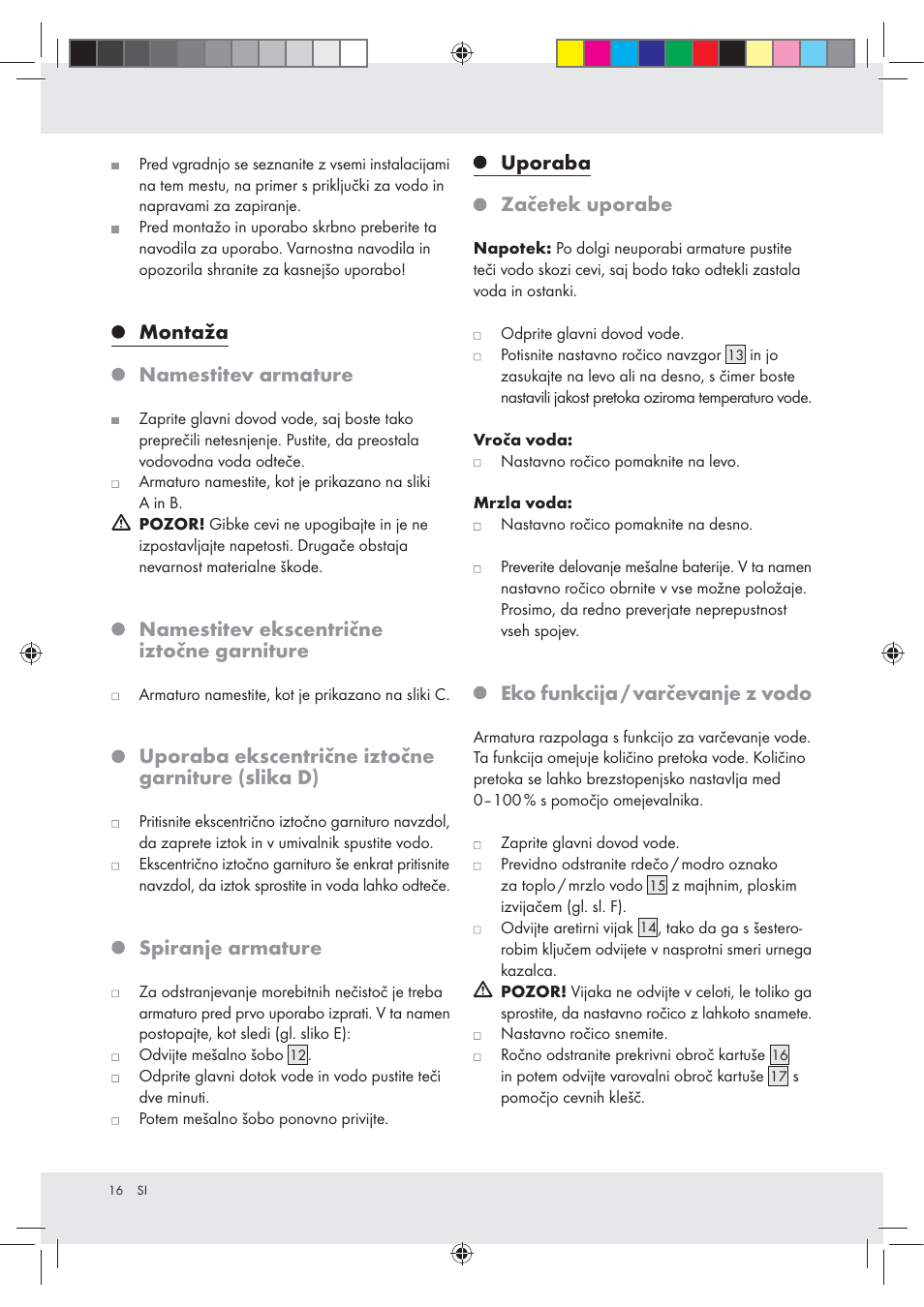 Miomare Z31166A User Manual | Page 16 / 34