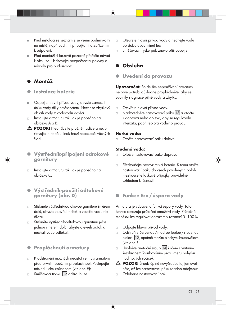 Miomare Z31166A User Manual | Page 21 / 34
