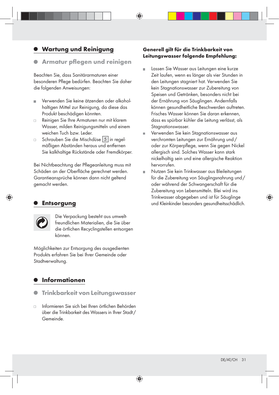 Miomare Z31166B User Manual | Page 31 / 33