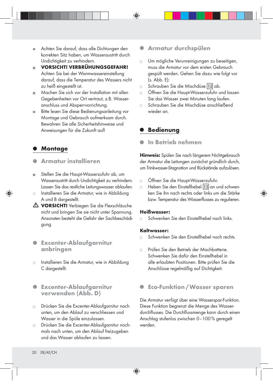 Miomare Z31166A User Manual | Page 20 / 25