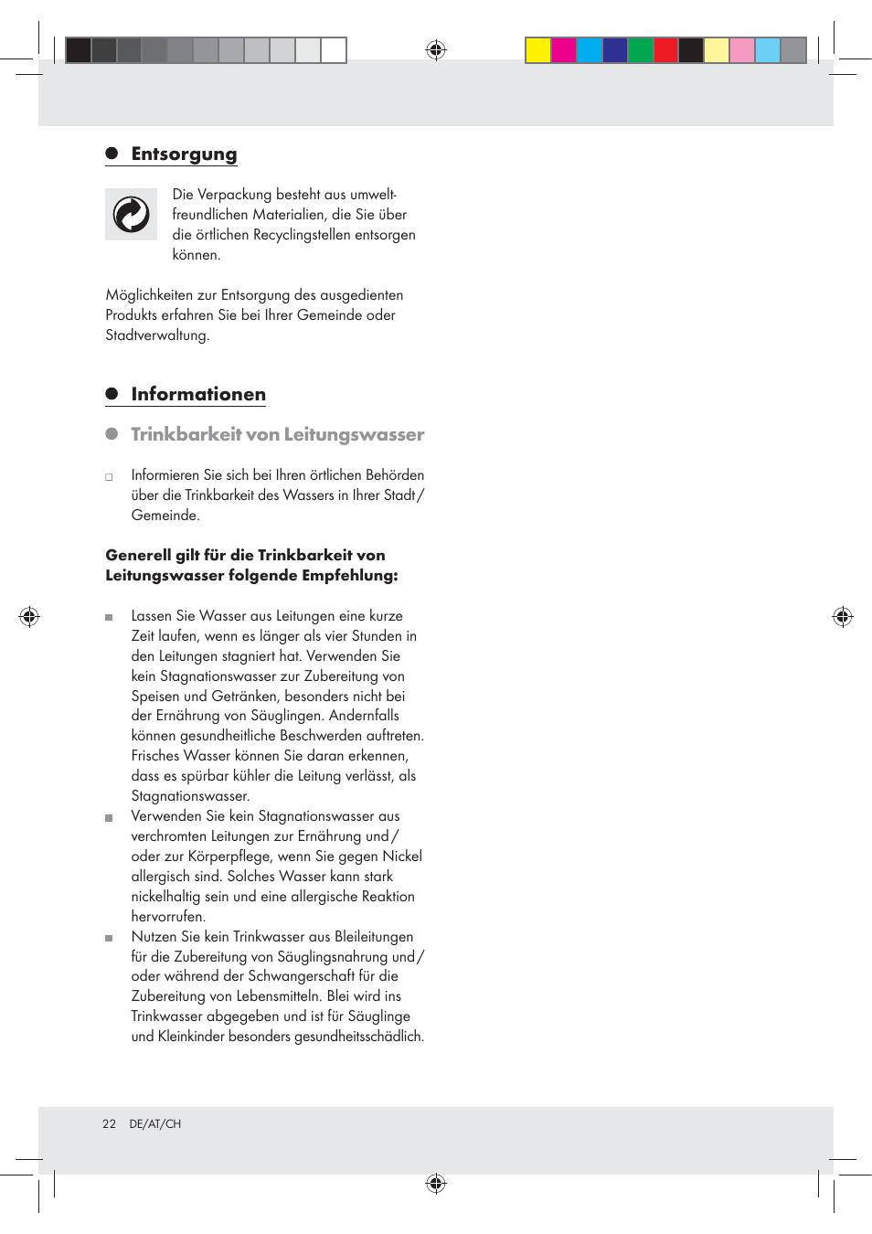 Miomare Z31166A User Manual | Page 22 / 25