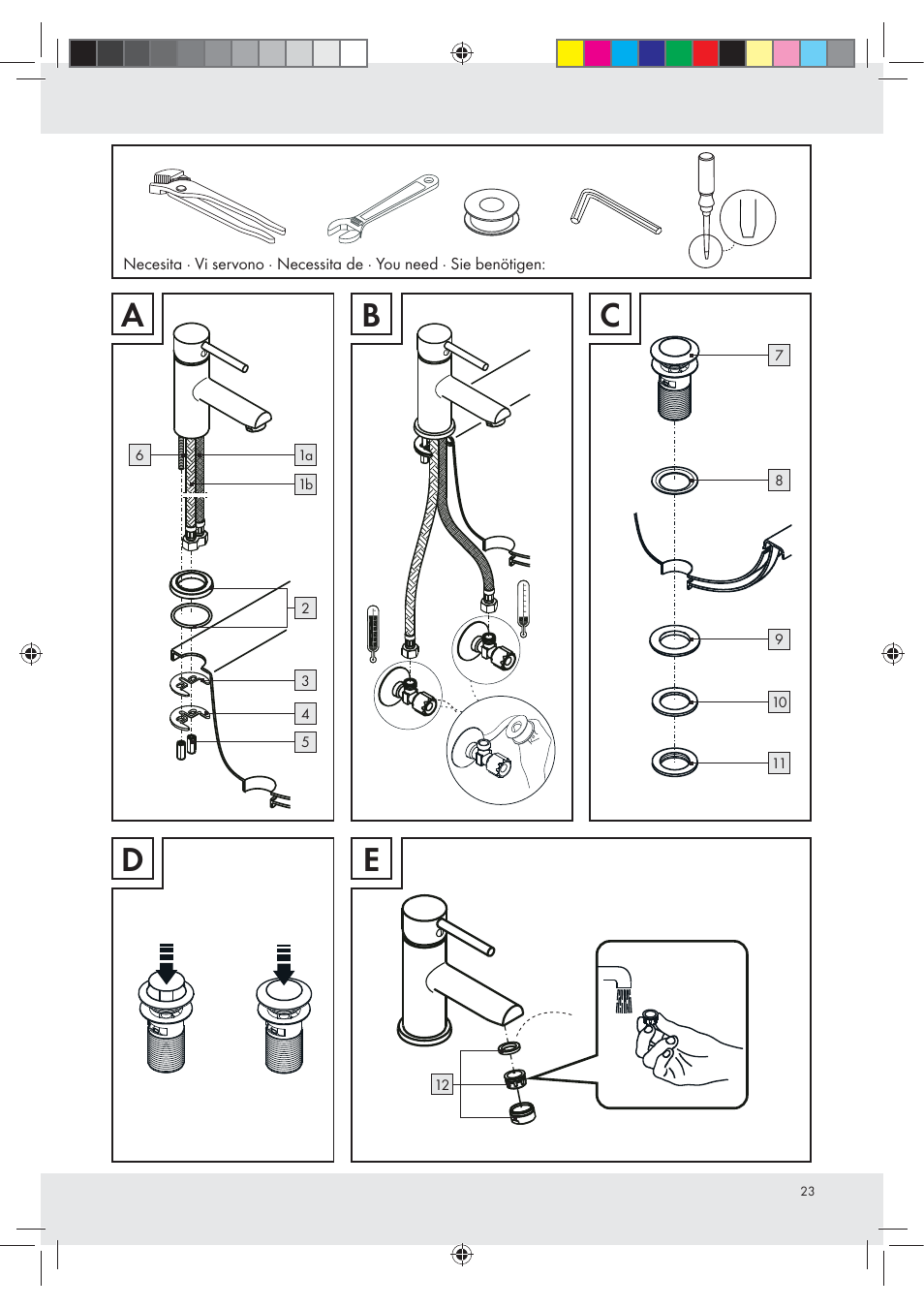 De c | Miomare Z31166A User Manual | Page 23 / 25