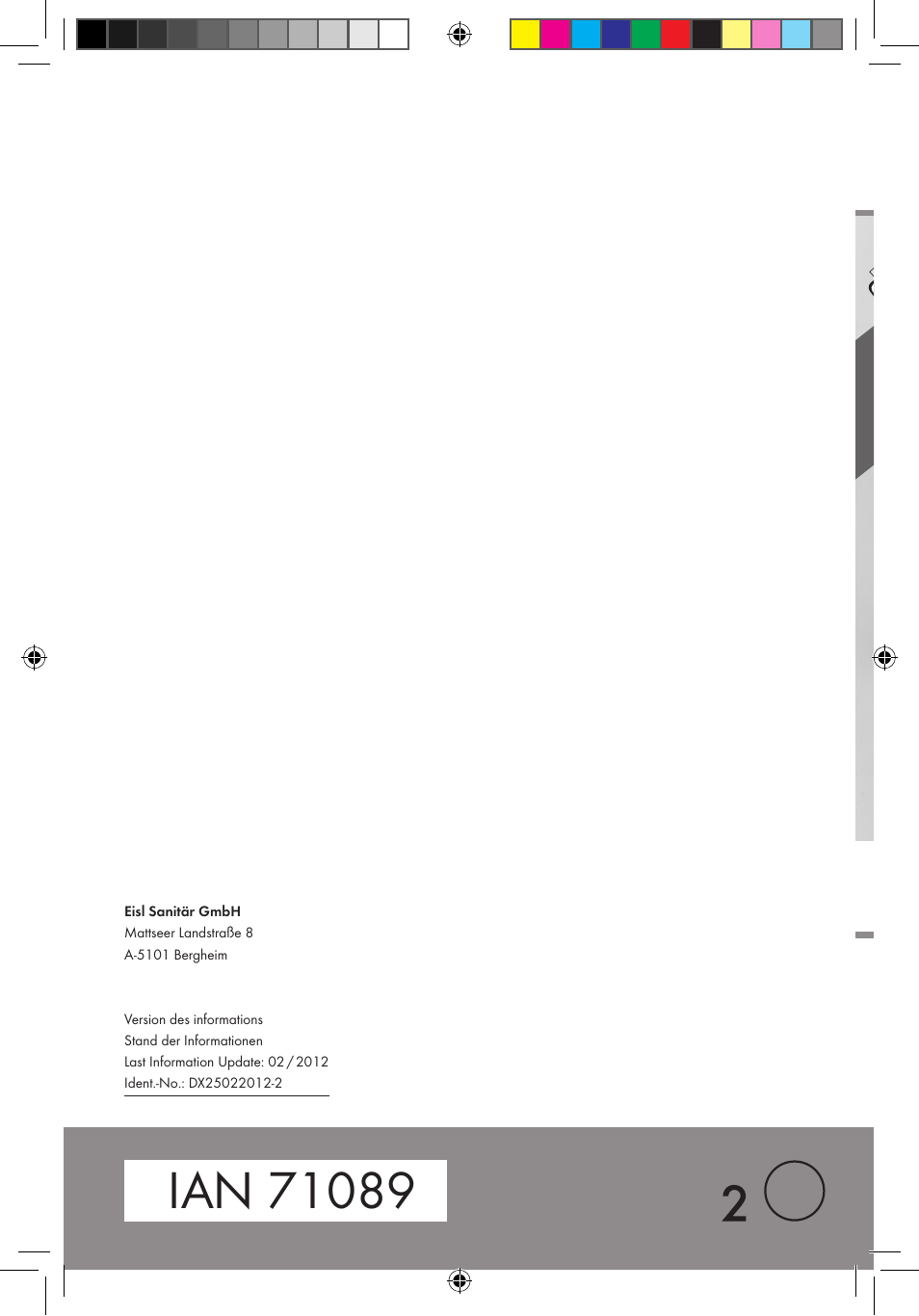 Miomare Basin Spray Shower Attachment User Manual | Page 2 / 8