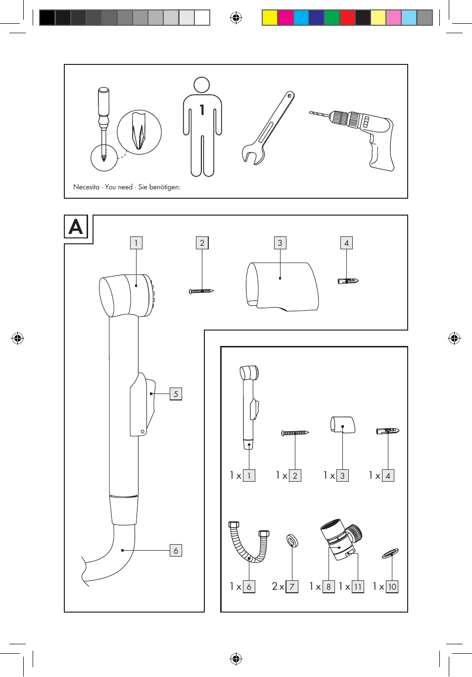 Miomare Basin Spray Shower Attachment User Manual | Page 5 / 8