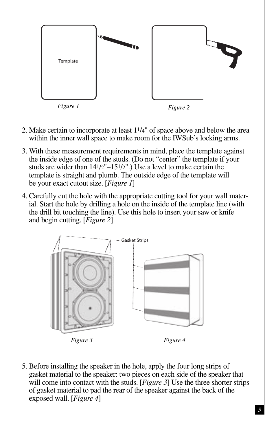 Definitive Technology IWSUB REFERENCE 600 User Manual | Page 5 / 14