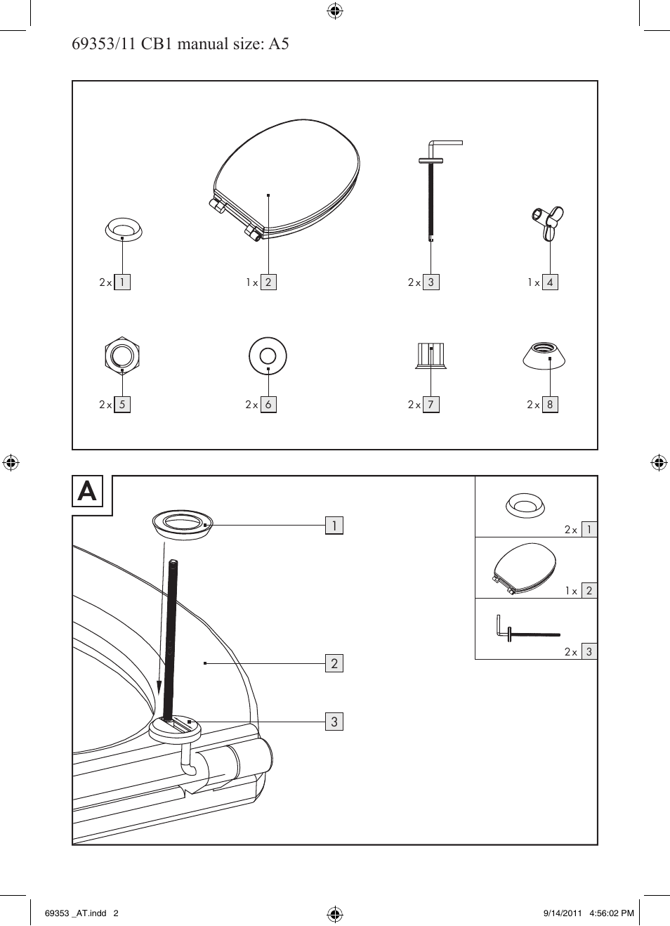 Miomare Z30975A / Z30975B User Manual | Page 2 / 5