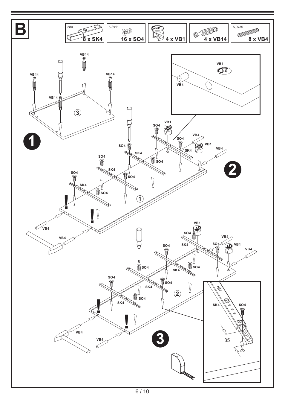 Miomare Bathroom Chest of Drawers User Manual | Page 6 / 10