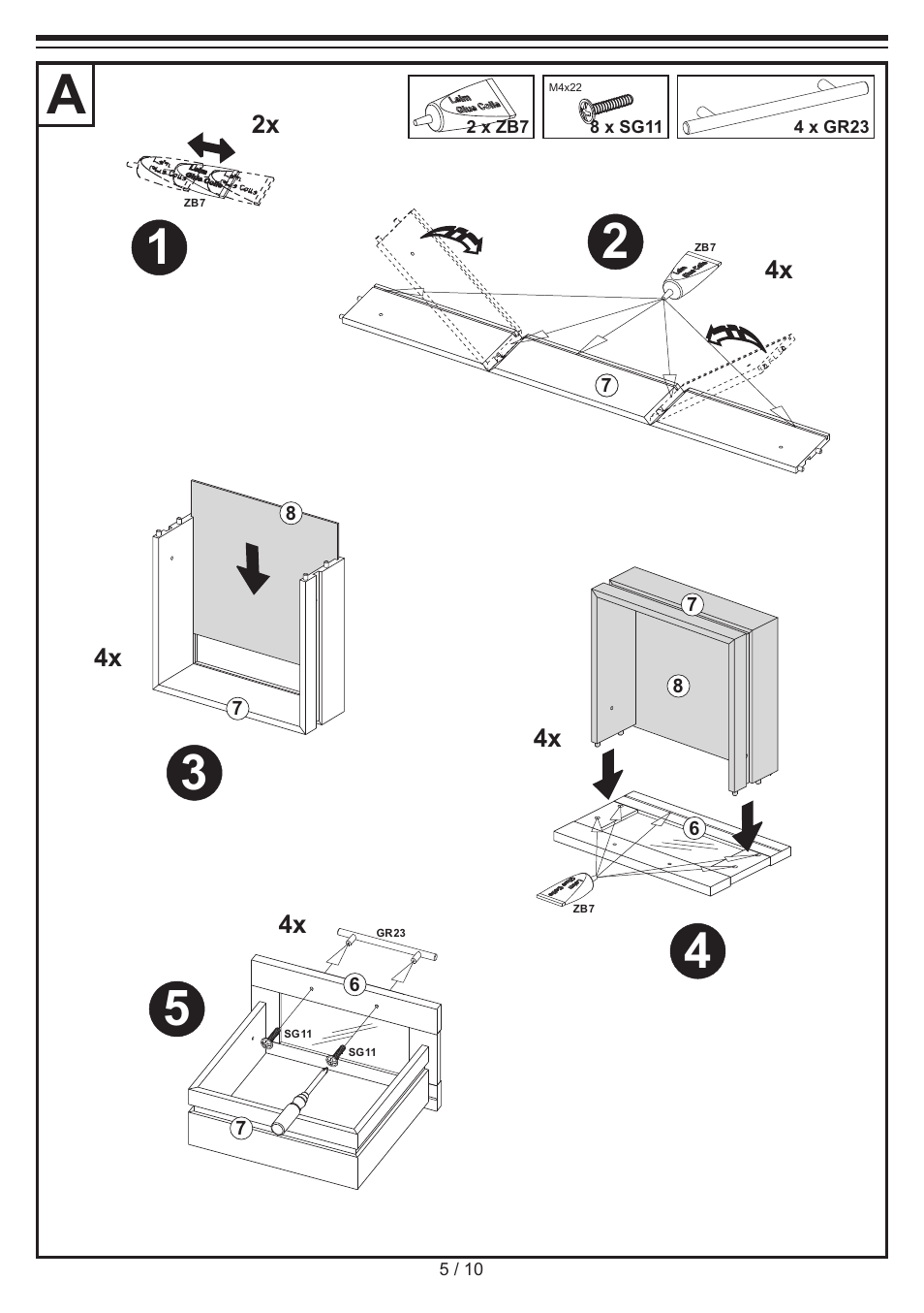 Miomare Bathroom Chest of Drawers User Manual | Page 5 / 10